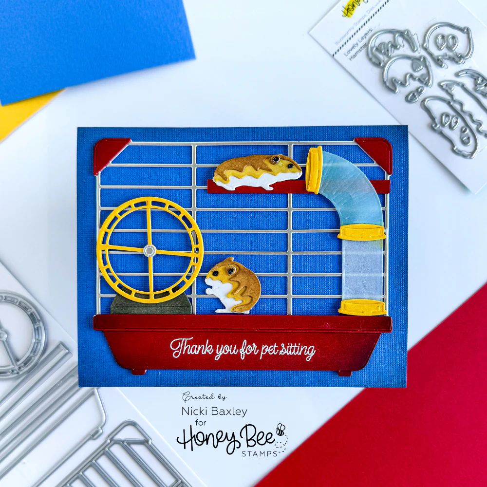 Honey Bee - Lovely Layers: Hamster House Die Set