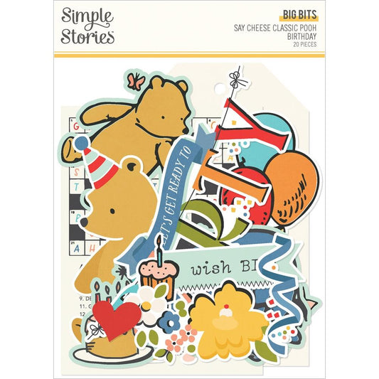 Simple Stories - Say Cheese Classic Pooh Birthday - Big Bits & Pieces