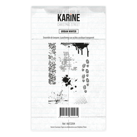 Les Ateliers de Karine - Christmas Street - Urban Winter Stamp Set