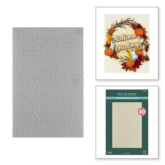 Spellbinders - 3D Embossing Folder - Dimpled