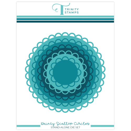 Trinity - Dainty Scallop Circle Die Set