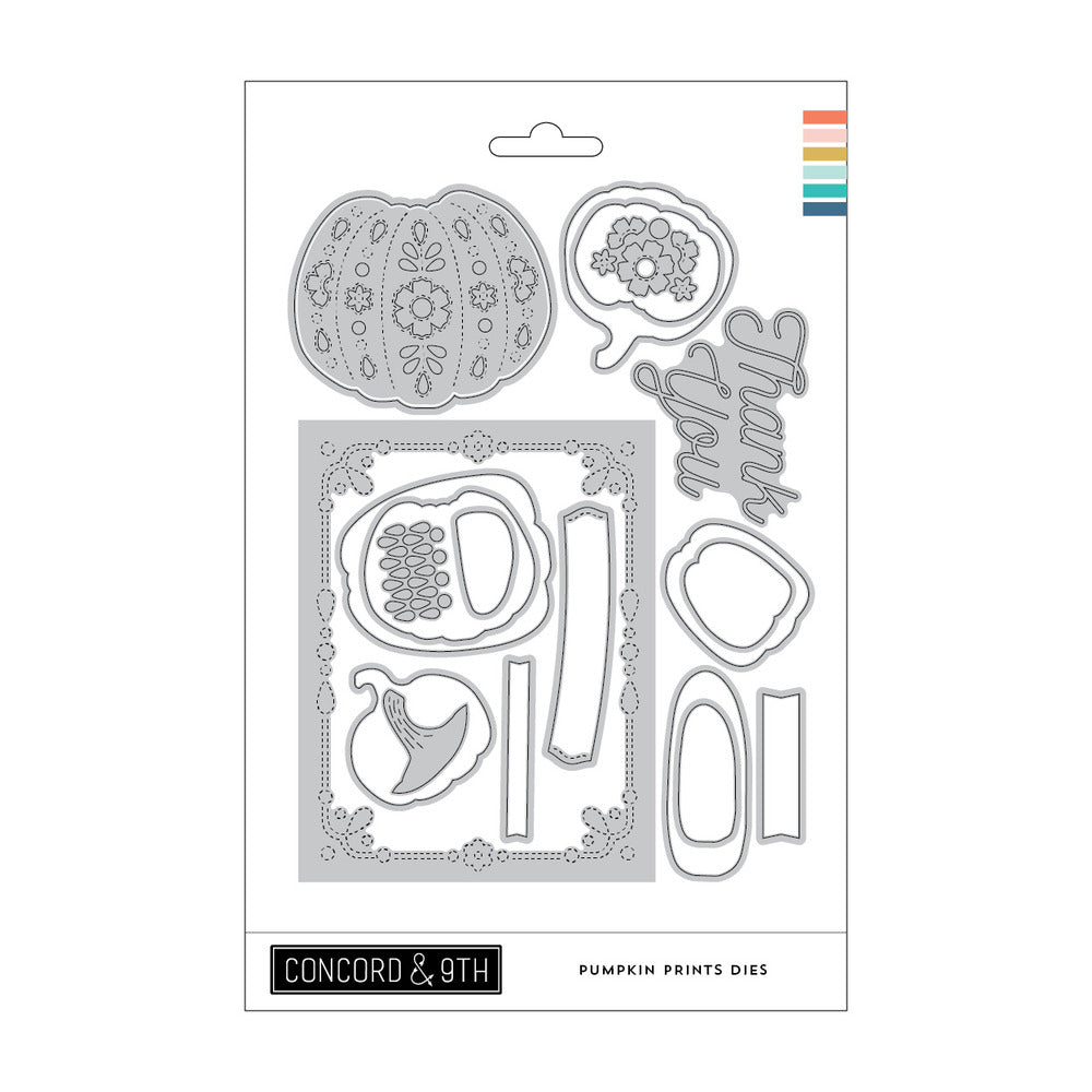 Concord & 9th - Pumpkin Prints Stamp & Die Bundle