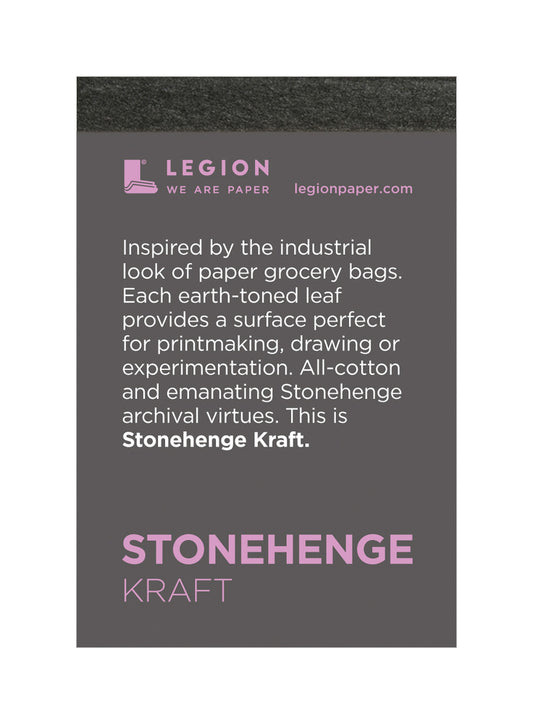 Legion - Stonehenge - Kraft Cotton Paper Pad -  2.5" x 3.75"