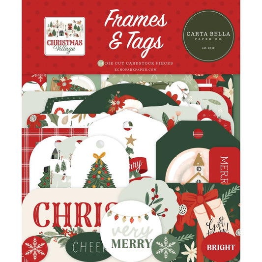 Carta Bella - Christmas Village - Frames & Tags Ephemera