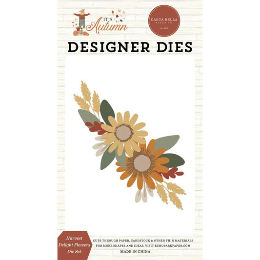 Carta Bella - It's Autumn - Harvest Delight Flowers Die Set