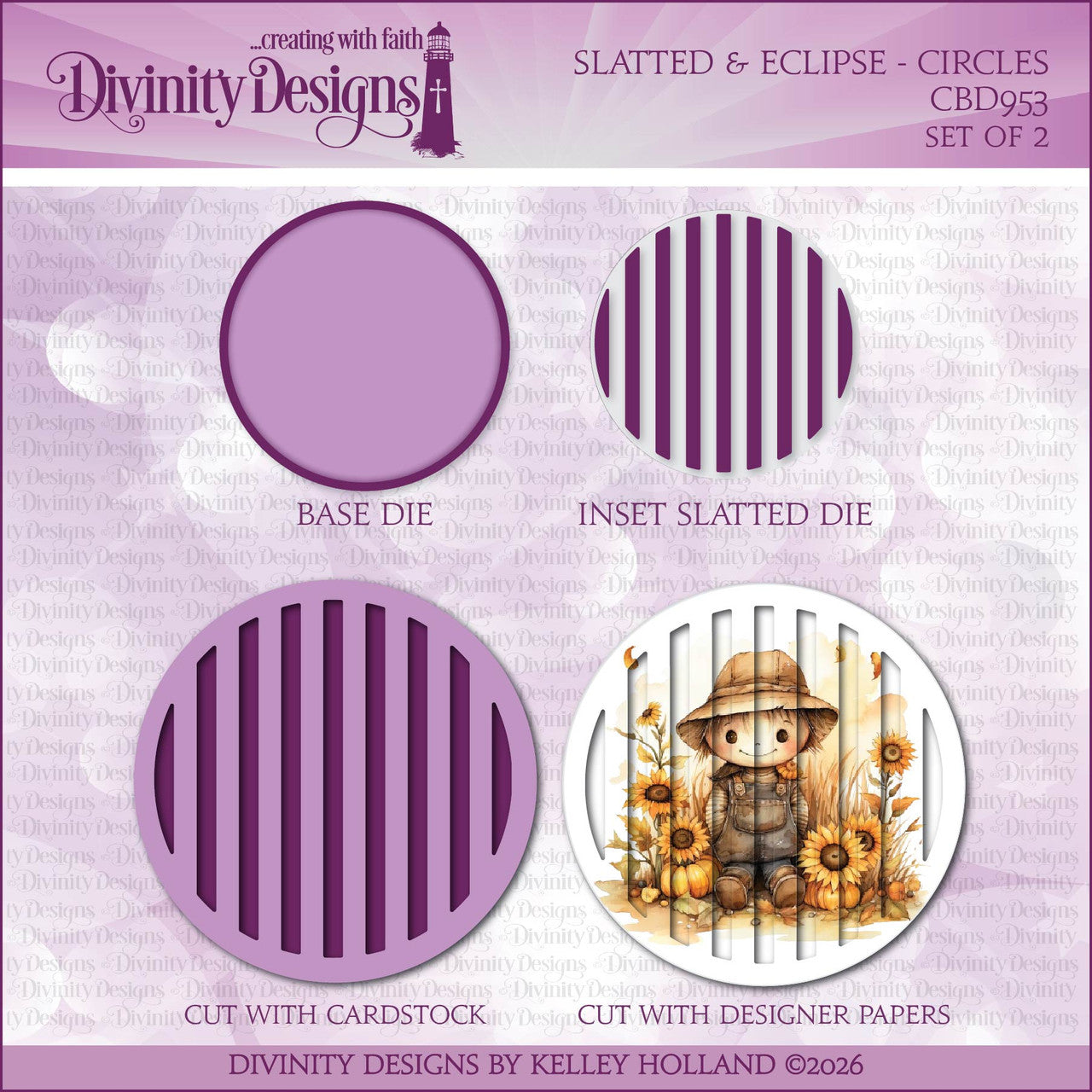 Divinity Designs - Slated & Eclipse - Circles Die Set