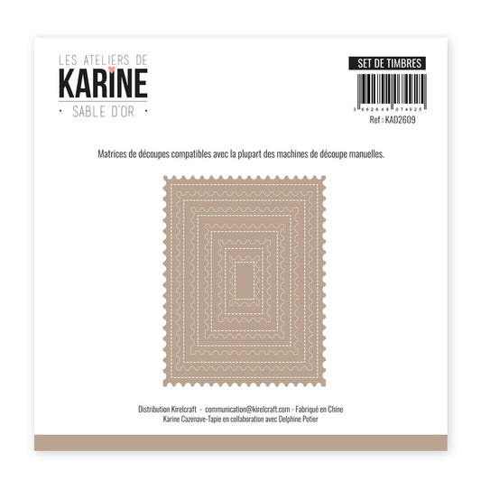 Les Ateliers de Karine - Sable D'Or - Set De Timbres Die Set