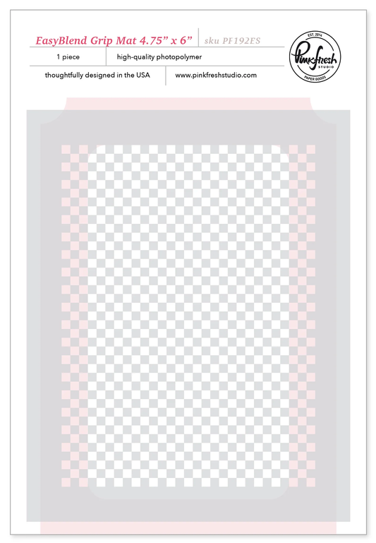 Pinkfresh - Easy Blend Grip Mat - 4.75x6
