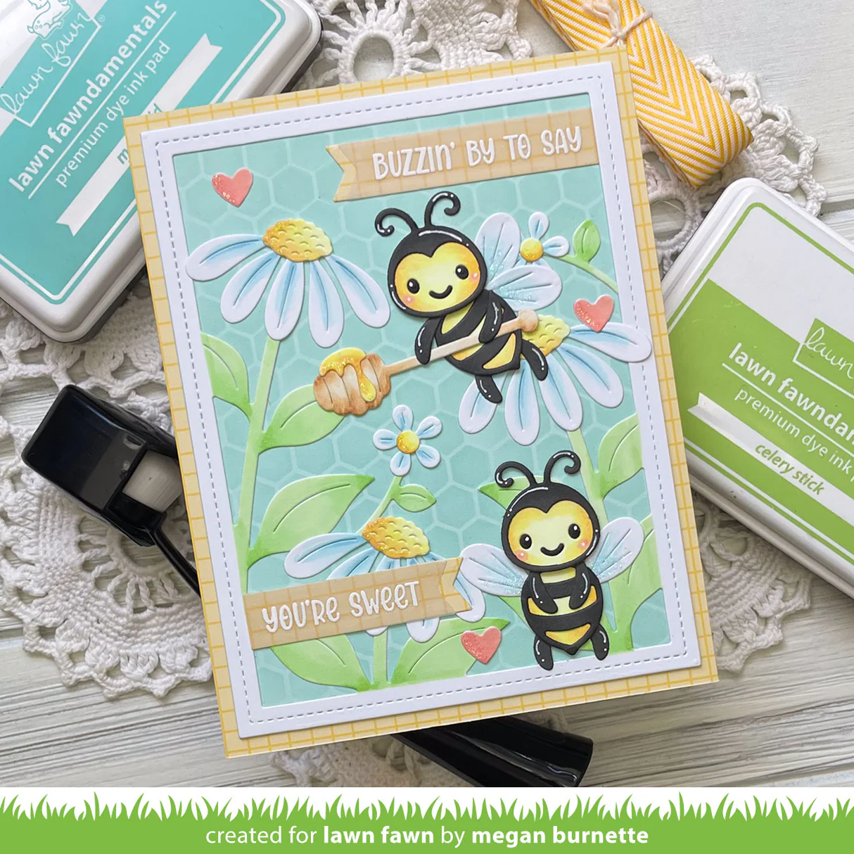 Lawn Fawn - Build-A-Bee Die Set