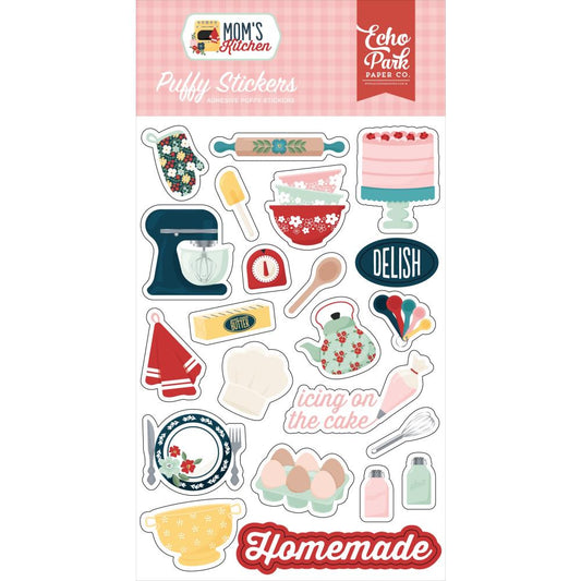 Echo Park - Mom's Kitchen - Puffy Stickers