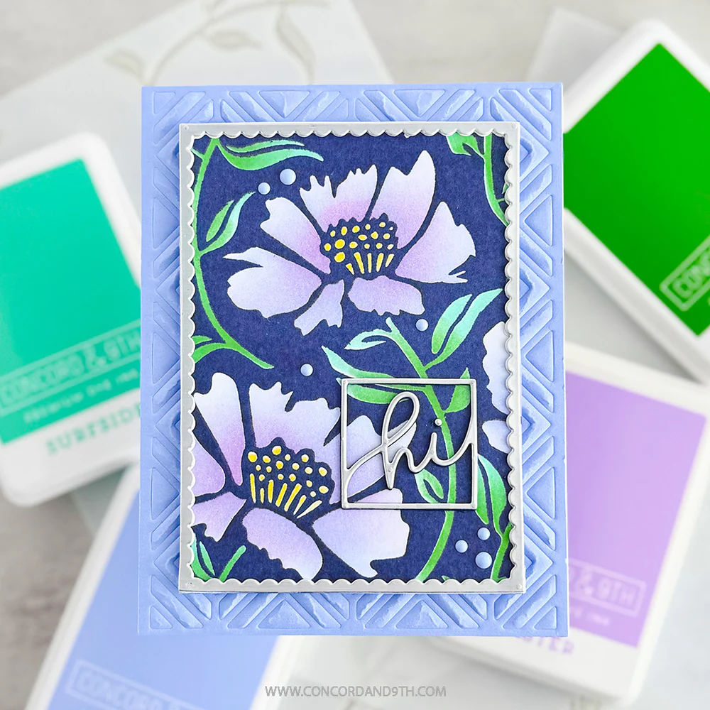 Concord & 9th - Aubrey Blooms Stencil Pack by Kristina Werner
