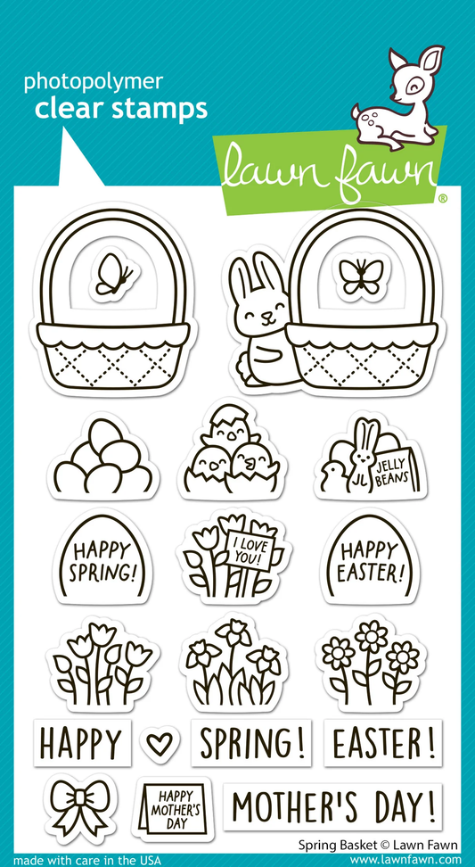 Lawn Fawn - Spring Basket Stamp Set