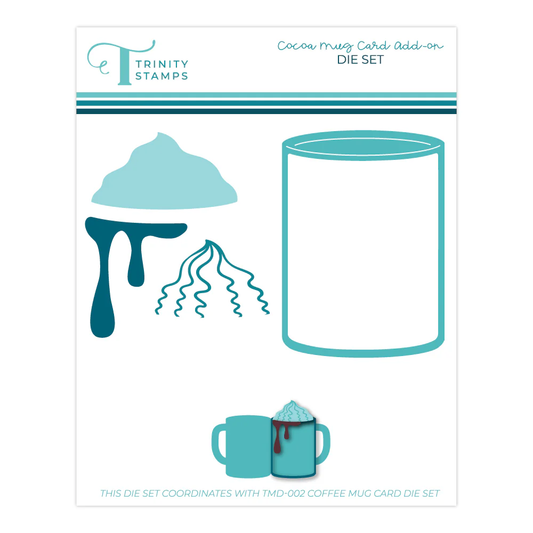 Trinity - Cocoa Mug Card Add-On Die Set