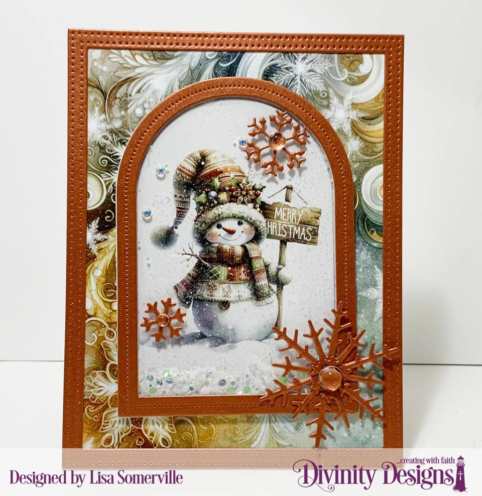 Divinity Designs - Snowman Signs Paper Pad