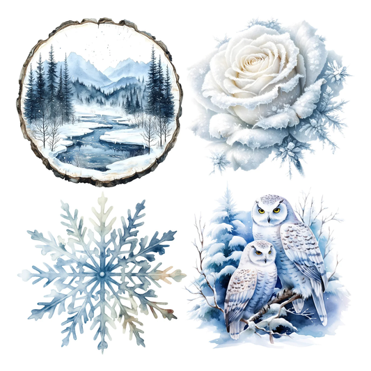 Simply Stated - Forever Frost - XL Ephemera