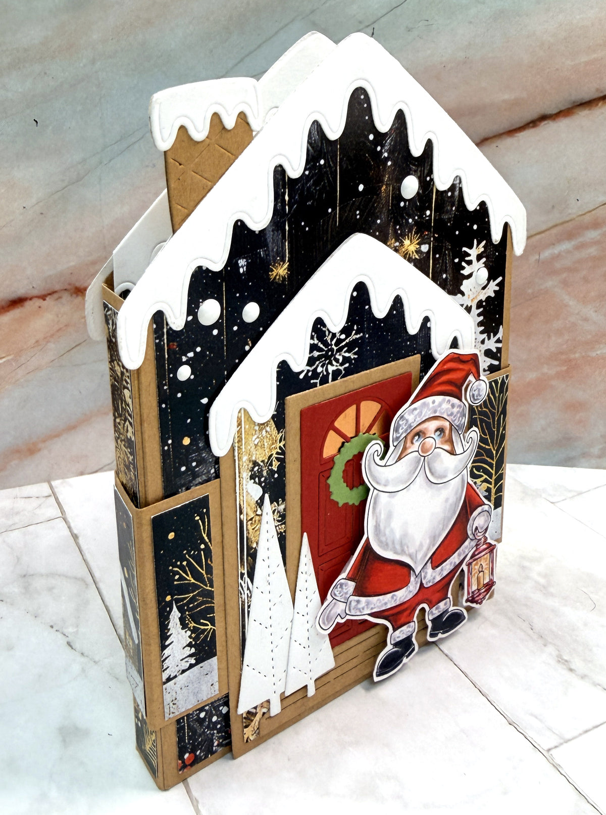La-La Land Crafts - Winter House Add-On Die Set