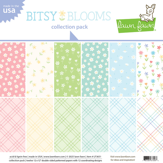 Lawn Fawn - Bitsy Blooms Collection Pack