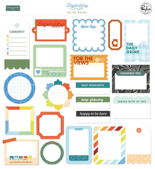 Pinkfresh - Legendary - Journaling Ephemera