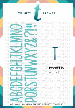 Trinity - Graham Cracker Alphabet Die Set