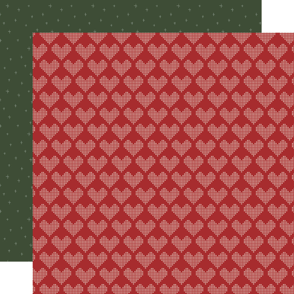 Simple Stories - Mistletoe & Holly - Cardstock: Peace & Love