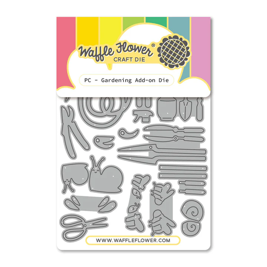 Waffle Flower - Postage Collage - Gardening Add-ons Die