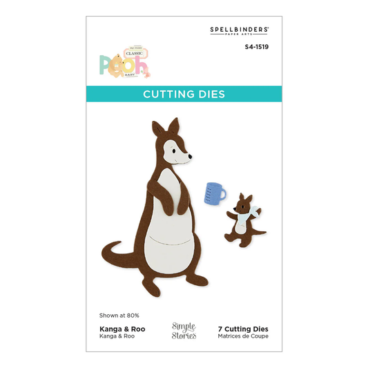 Spellbinders - Kanga & Roo Die Set with Simple Stories
