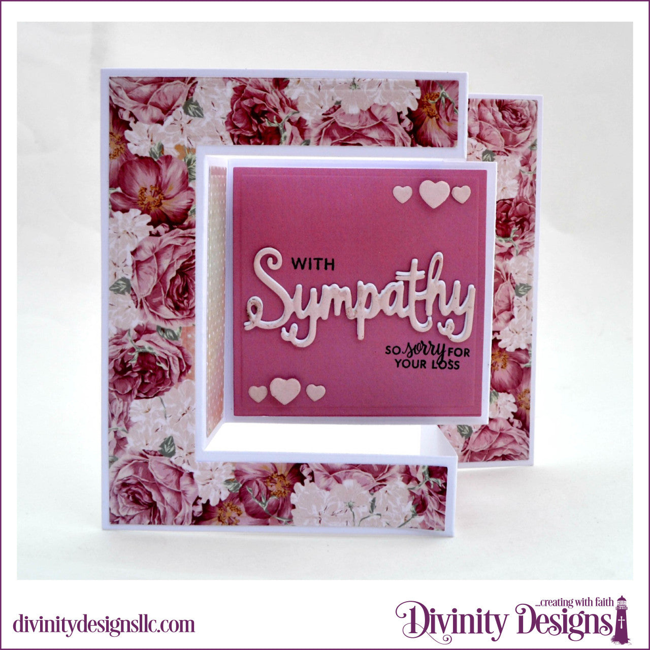 Divinity Designs - With Sympathy Stamp & Die Bundle