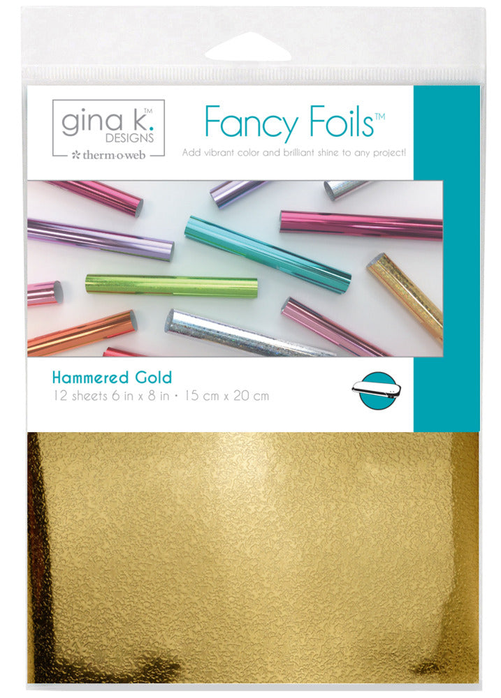 Gina K. - Fancy Foil - Hammered Gold