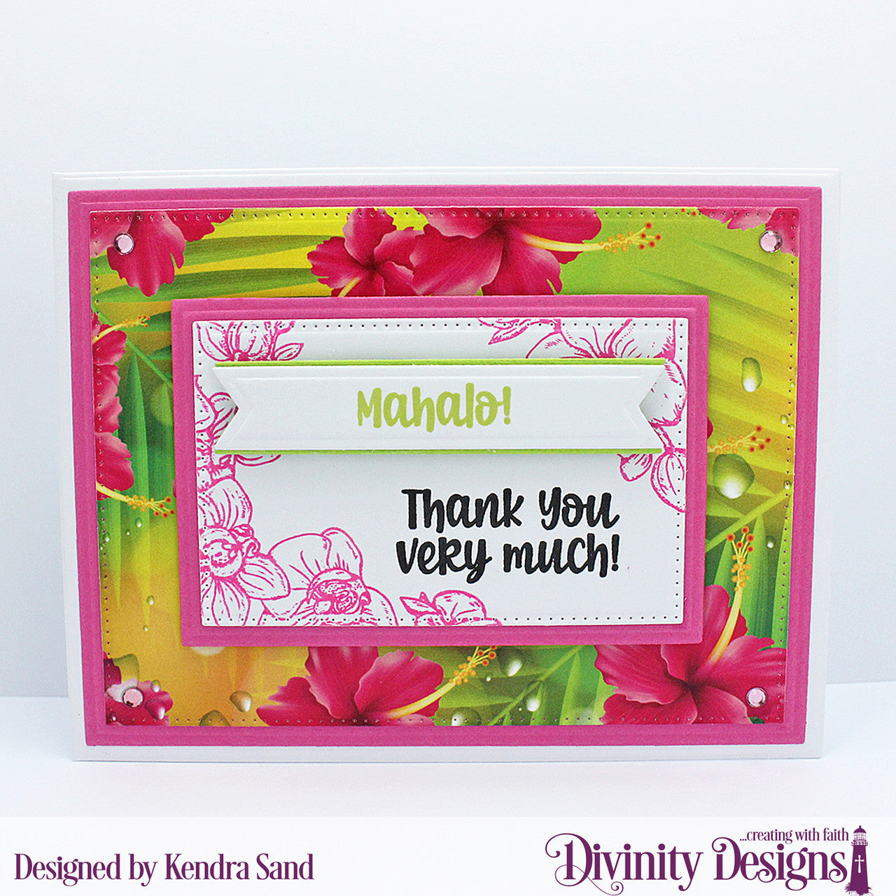 Divinity Designs - 6x6 Paper Collection - Tropical Brights