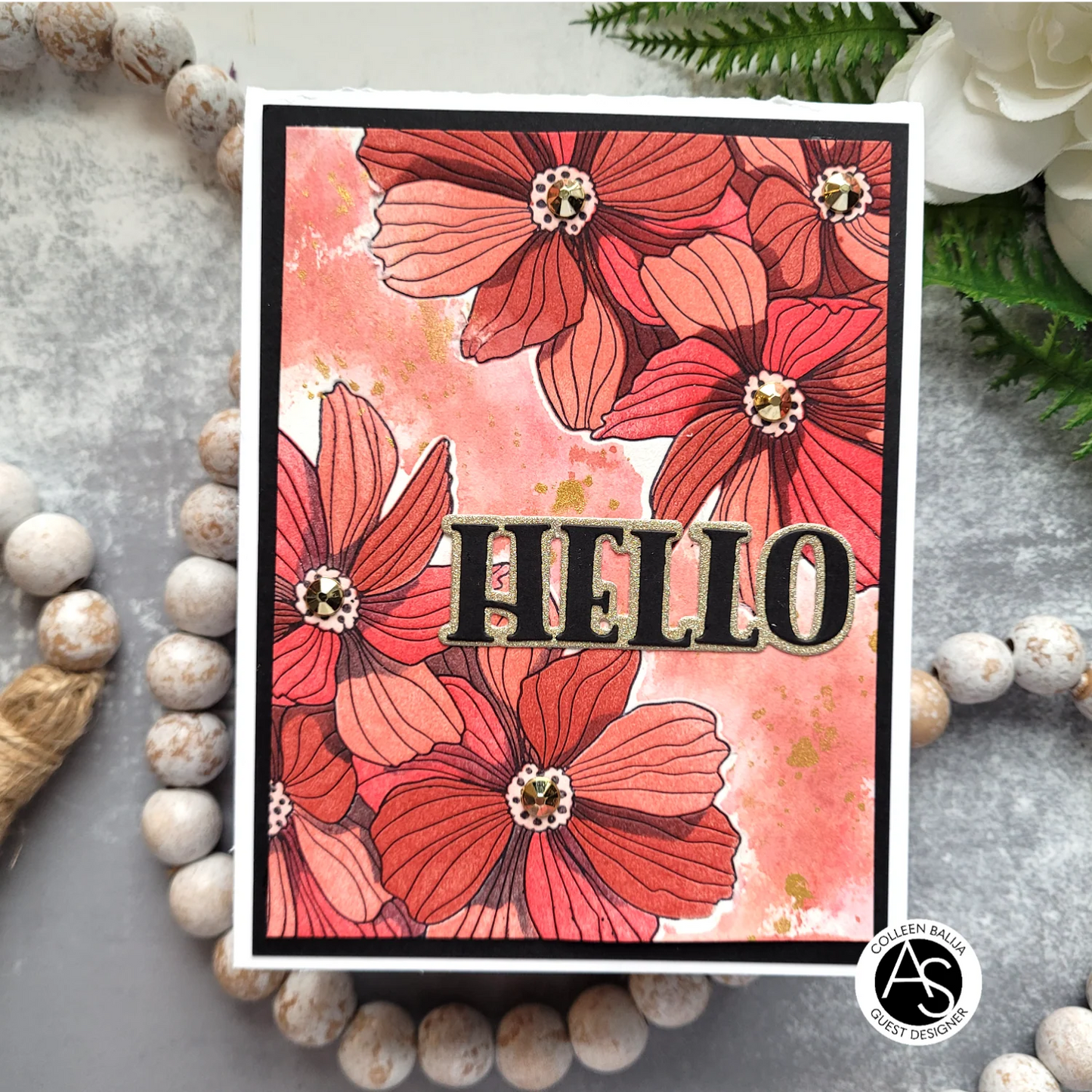 Alex Syberia - Minimalist Flowers Stencil Set