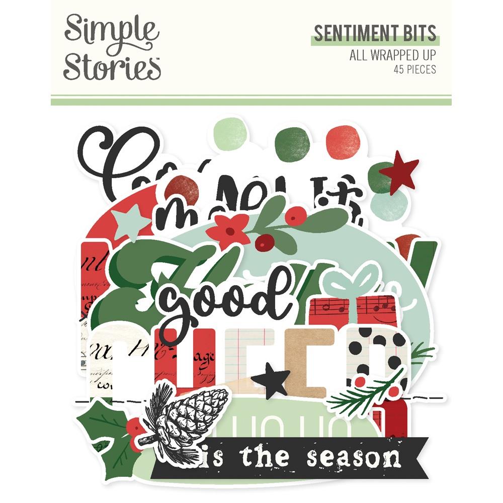 Simple Stories - All Wrapped Up - Sentiment Bits