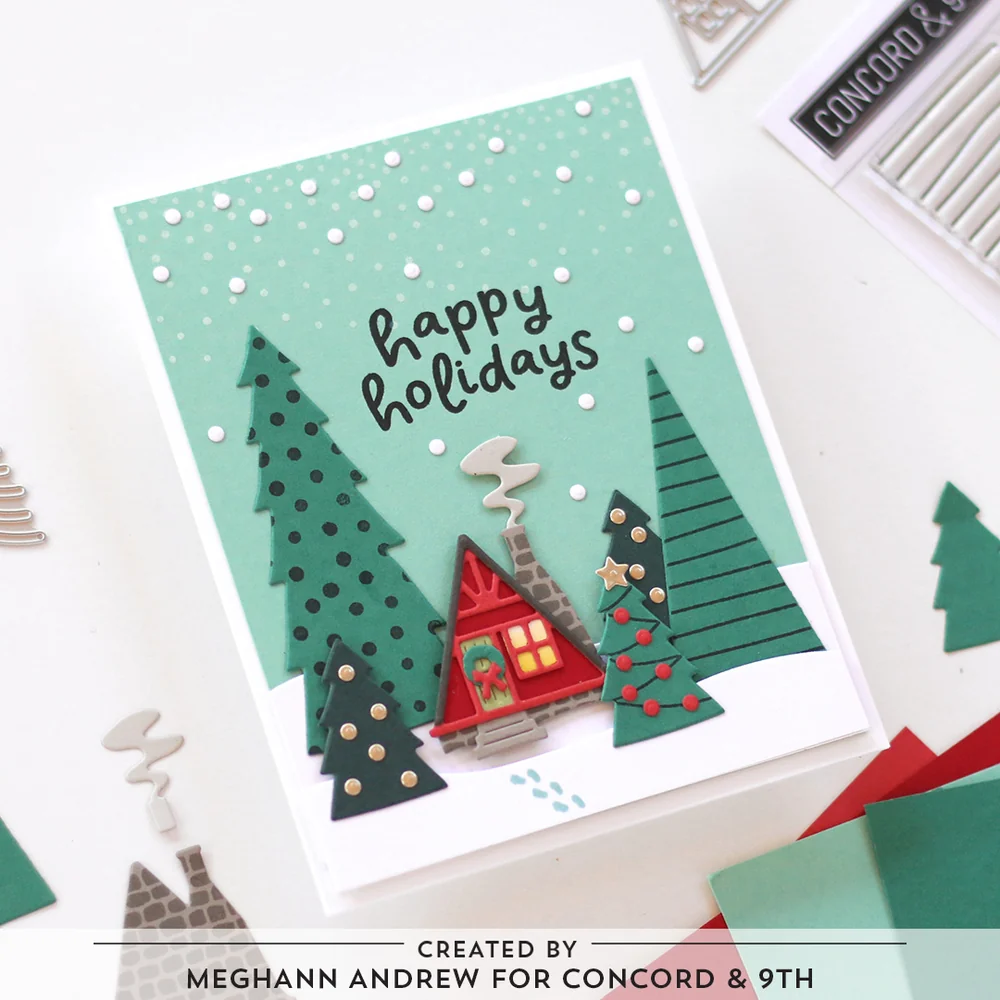 Concord & 9th - Into the Woods Stamp & Die Bundle