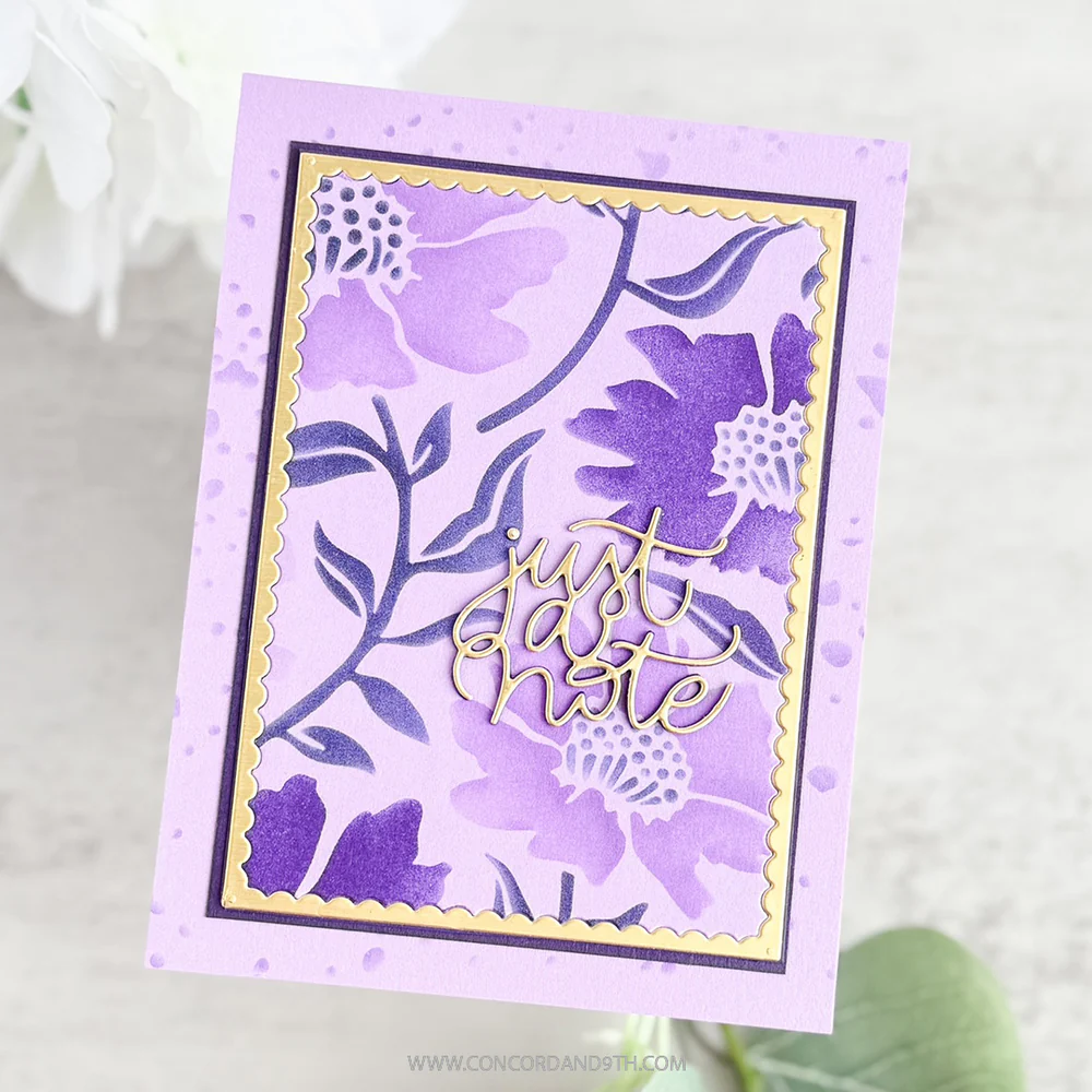 Concord & 9th - Aubrey Blooms Stencil Pack by Kristina Werner
