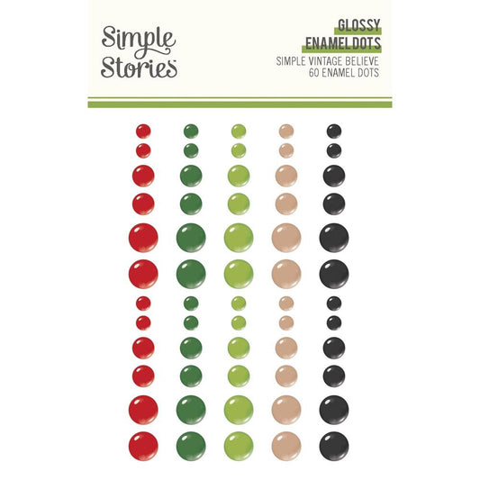 Simple Stories - Simple Vintage Believe - Enamel Dots
