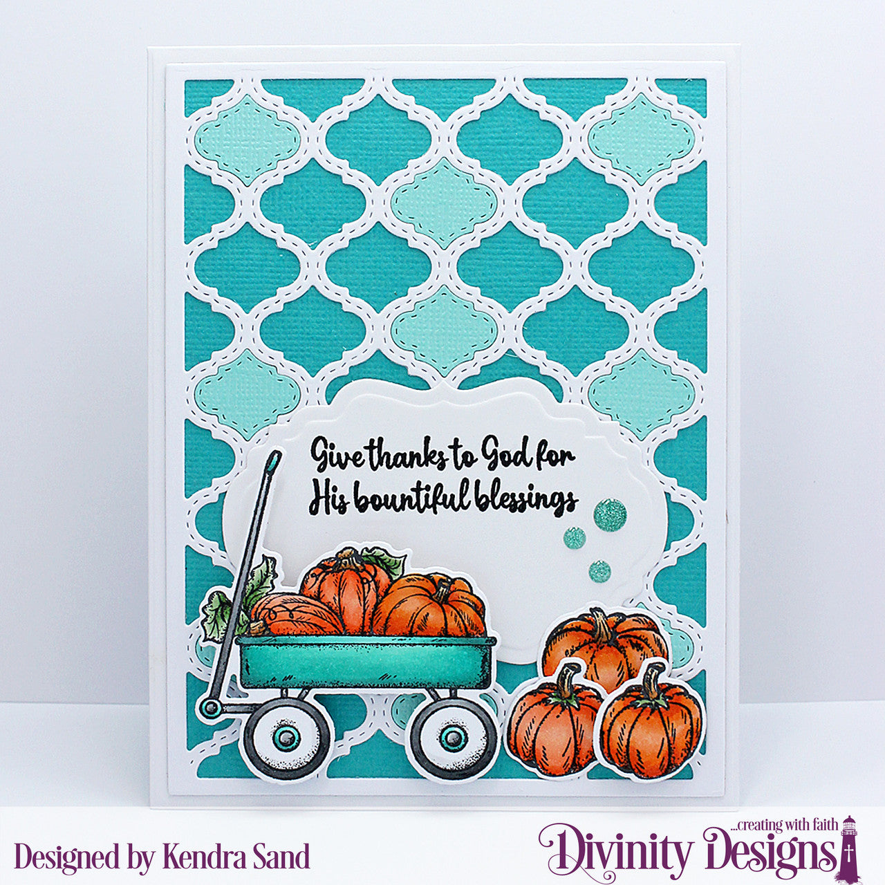 Divinity Designs - Quilted Tile Background Die