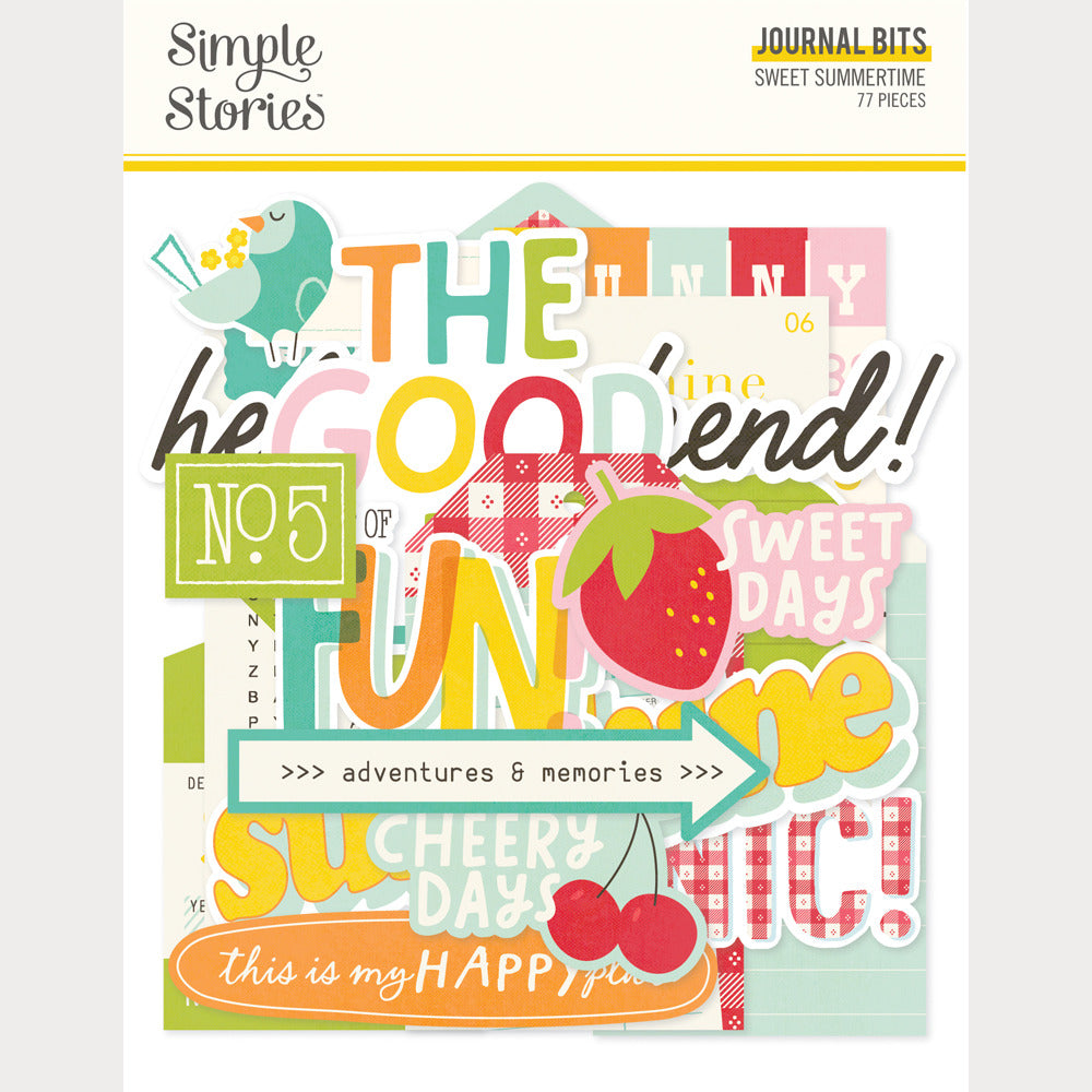 Simple Stories - Sweet Summertime - Journal Bits
