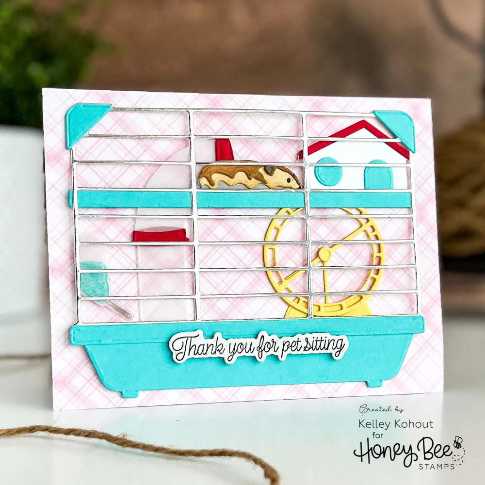 Honey Bee - Lovely Layers: Hamster House Die Set