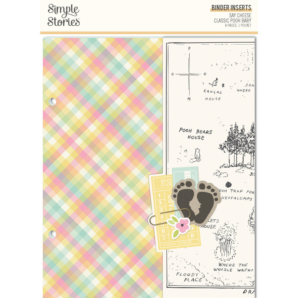 Simple Stories - Say Cheese Classic Pooh Baby - Binder Inserts