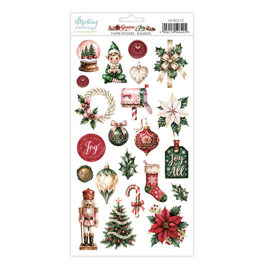 Mintay - Season of Joy - Paper Stickers: Elements