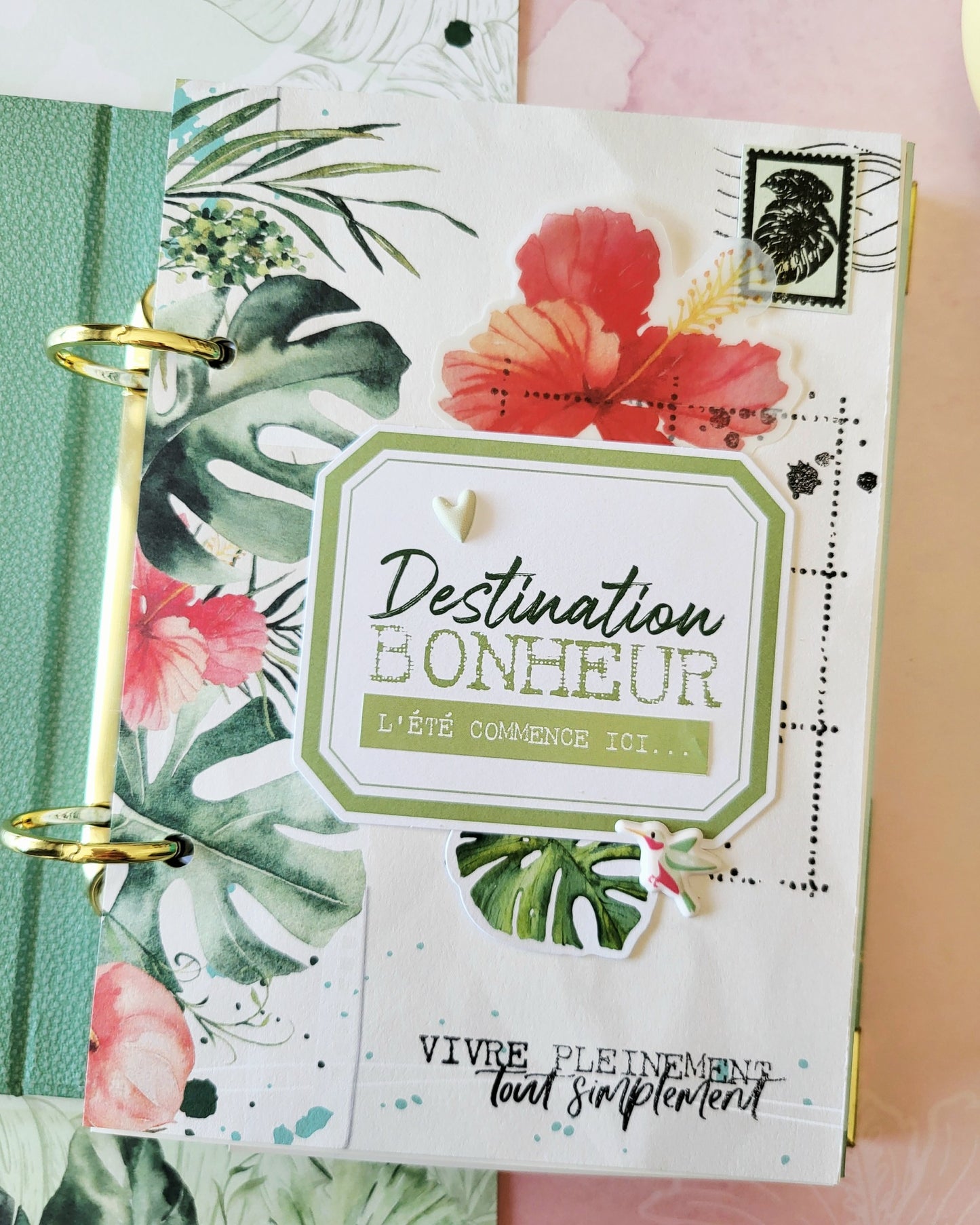 Les Ateliers de Karine - Pura Vida - Un Jour Parfait Stamp Set