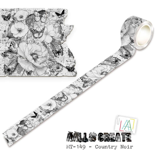 Aall & Create - Layering Washi Tape - Country Noir