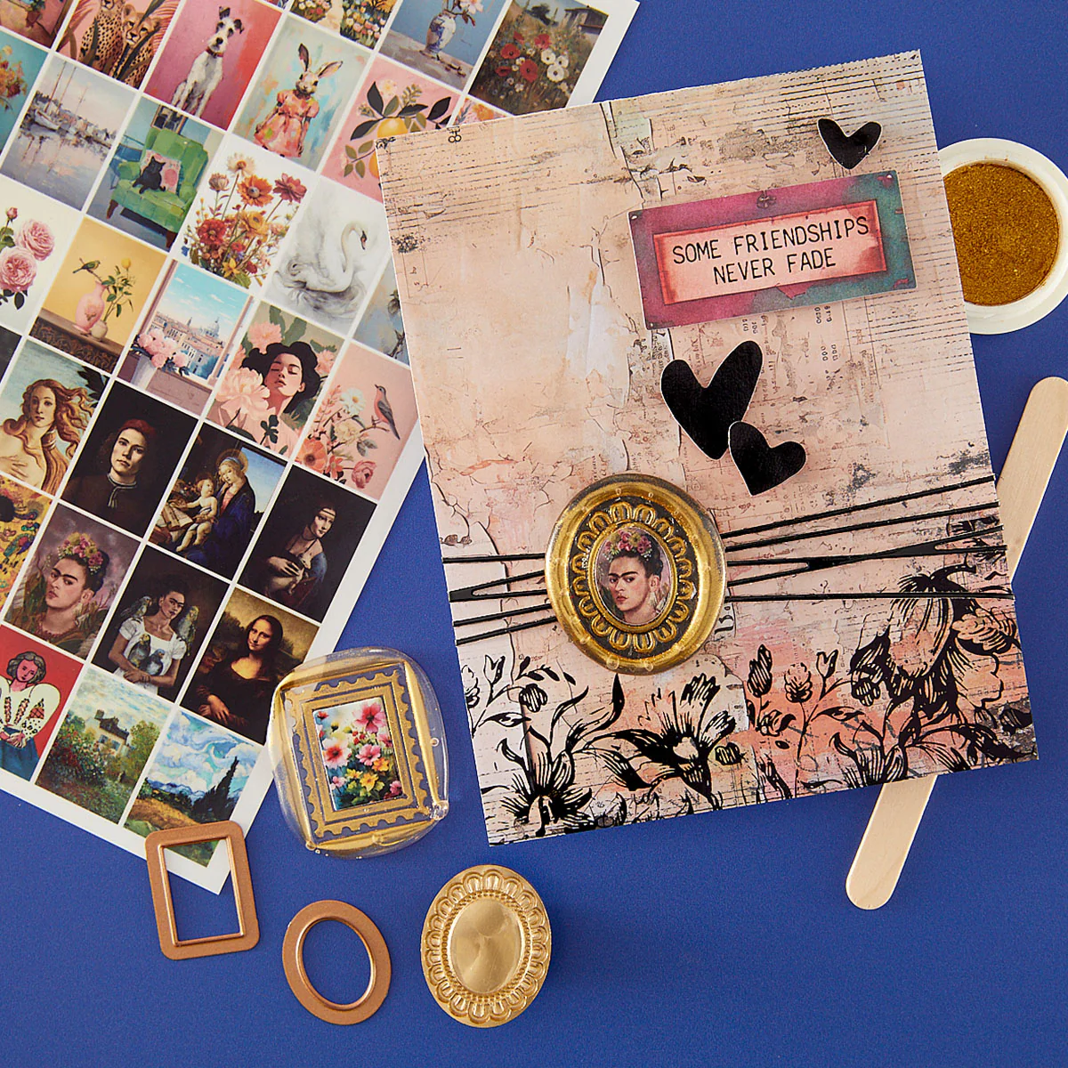 Spellbinders - Little Works of Art Rub-On Sheets