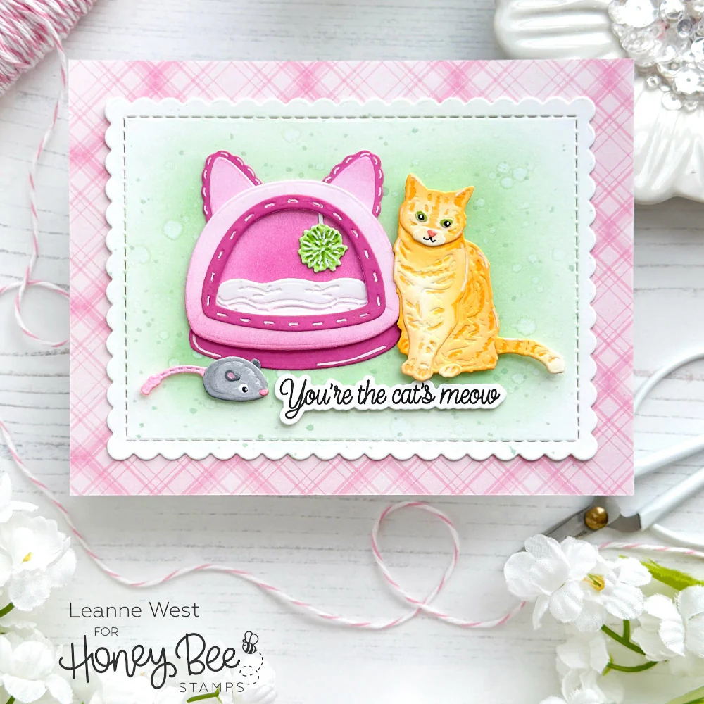 Honey Bee - Lovely Layers: Cat Bed Die Set