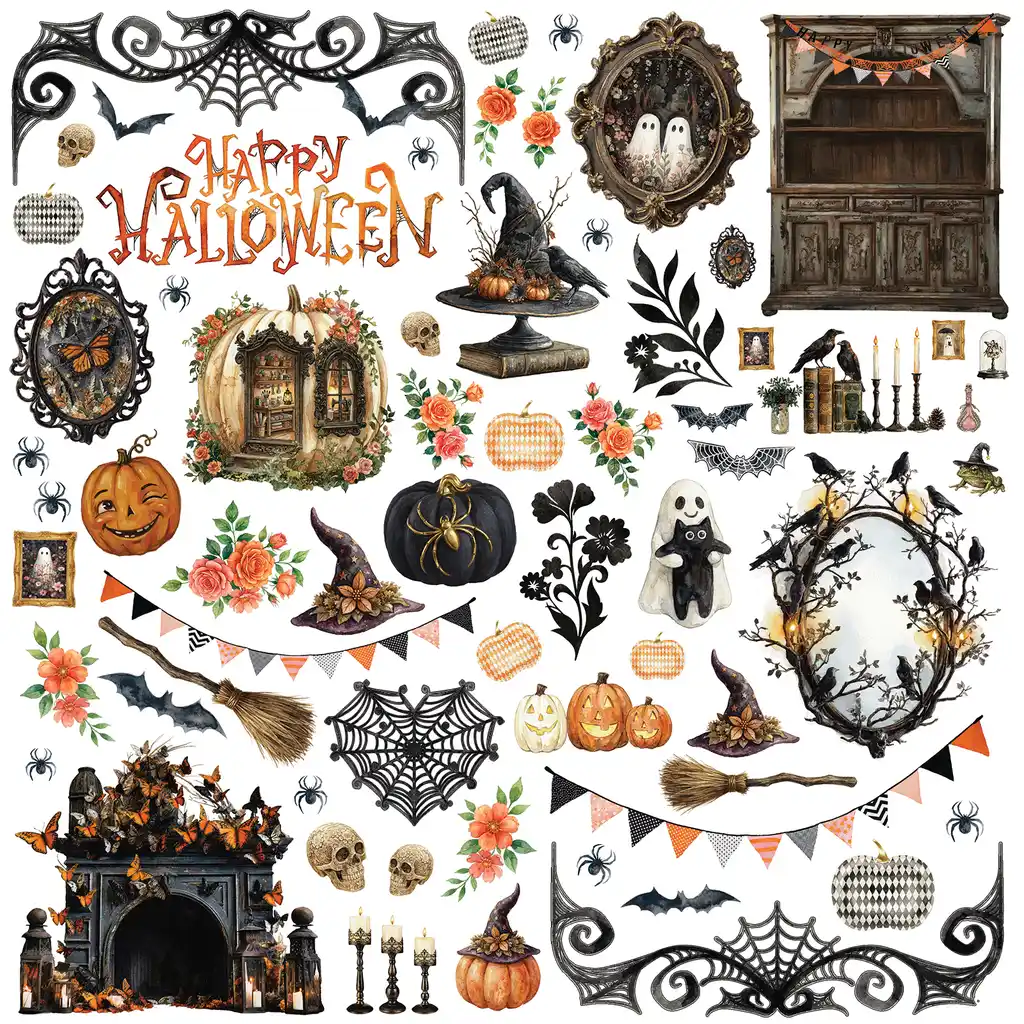 49 and Market - All in One Kit - October Moon