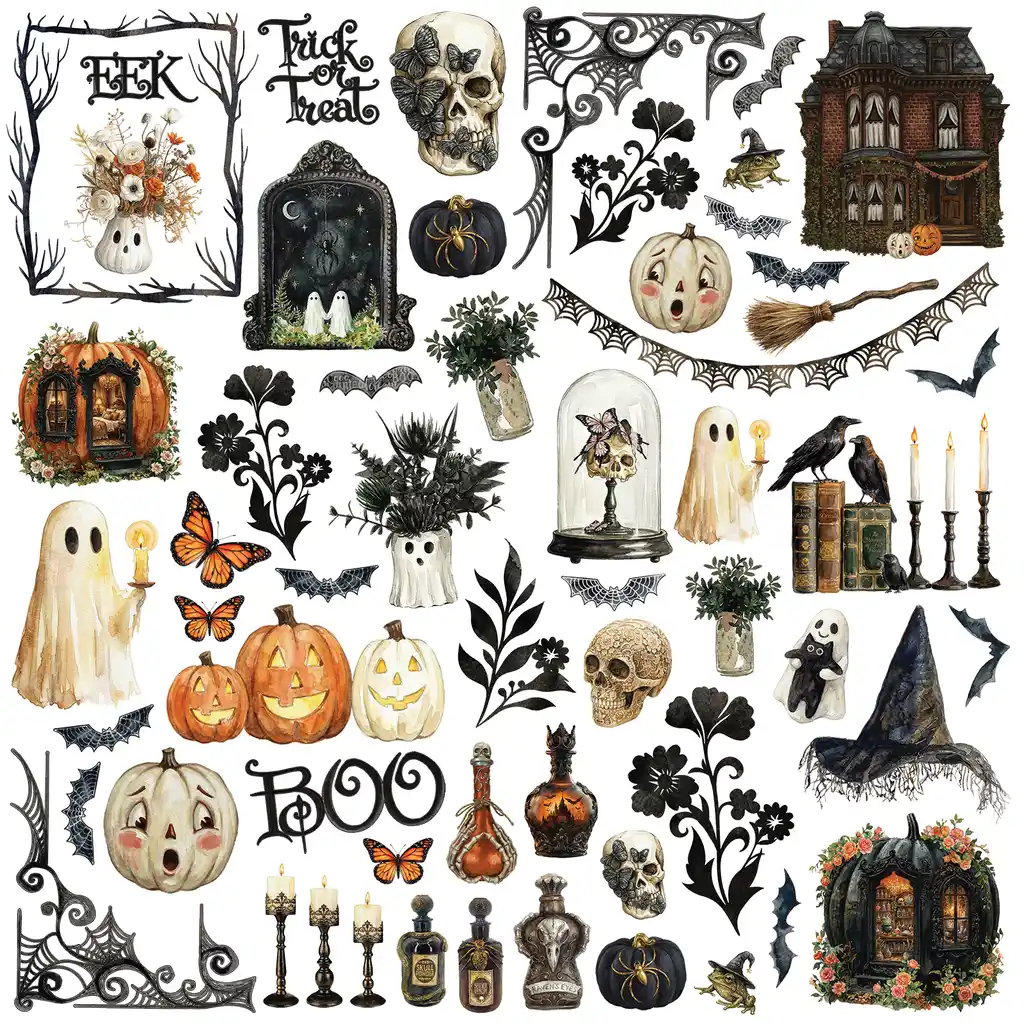 49 and Market - All in One Kit - October Moon
