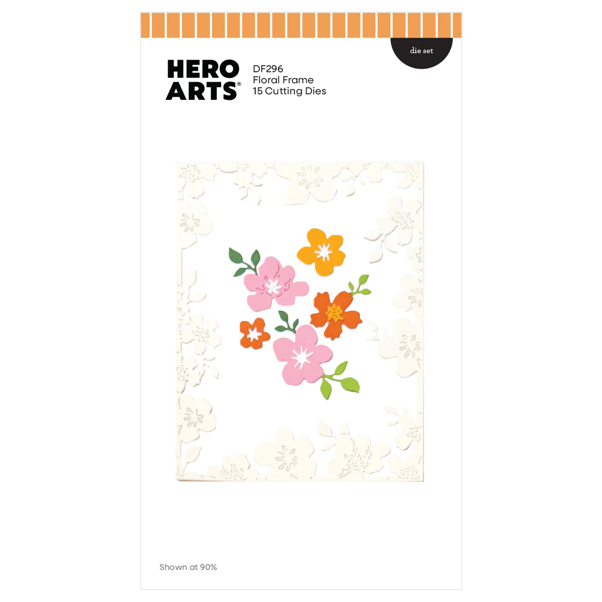 Hero Arts - Floral Frame Die & Stencil Bundle