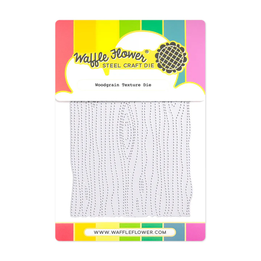 ***PRE-ORDER*** Waffle Flower - Woodgrain Texture Die