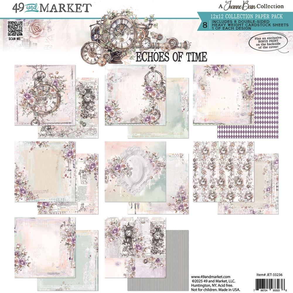 49 and Market - Echoes of Time - 12x12 Collection Paper Pack