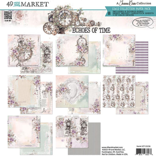 49 and Market - Echoes of Time - 12x12 Collection Paper Pack