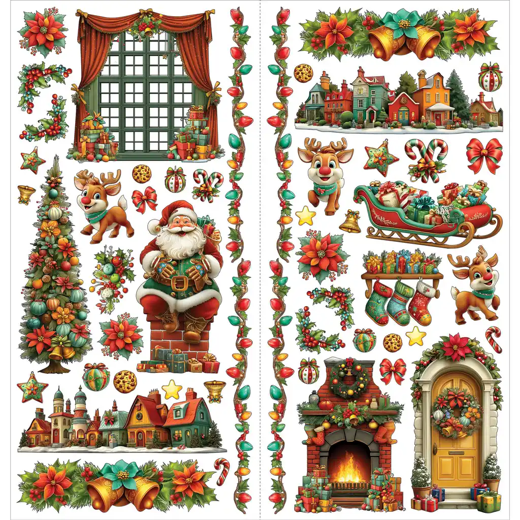 49 and Market - Jolly Jingles - Laser Cut Elements